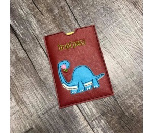 Stickserie - ITH Impfpasshülle in 2 Größen & je 2 Varianten